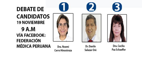 DEBATE DE CANDIDATOS – ELECCIONES FMP 2021-2023