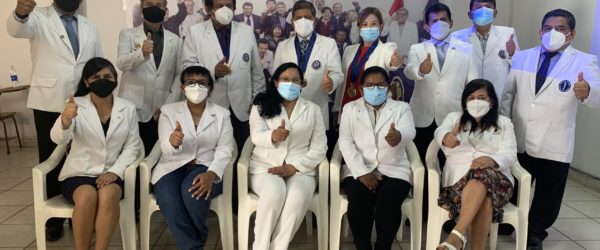 FEDERACIÓN MÉDICA PERUANA PRESENTE EN LA JURAMENTACIÓN DEL CONSEJO DIRECTIVO DEL CUERPO MÉDICO DE LA DIRECCIÓN DE SALUD – CALLAO